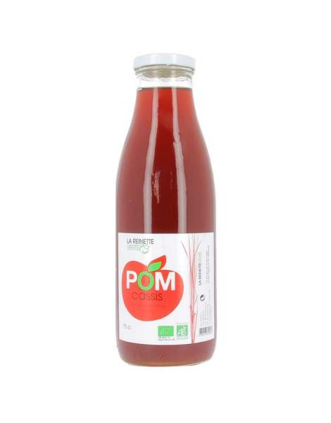 Jus de pomme cassis bio 75cl Le verger de la reinette