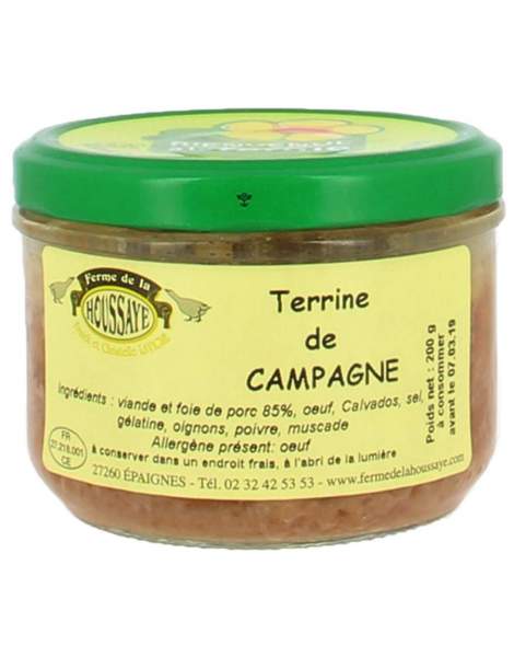 Terrine de campagne La Houssaye 200g