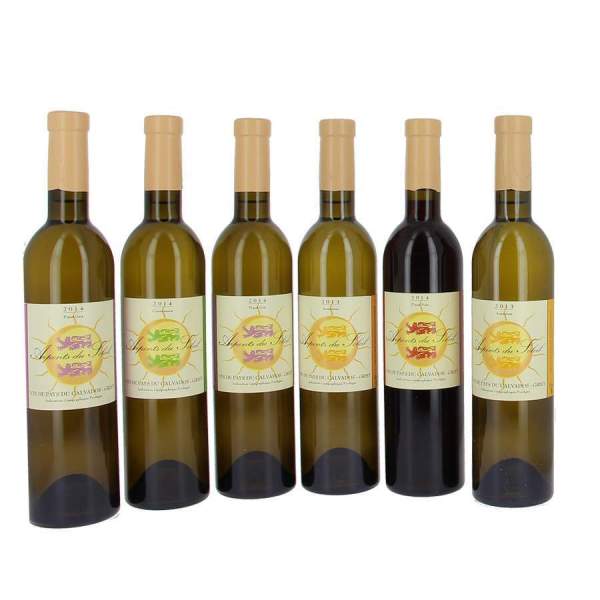 Vins de Normandie coffret découverte 6 bouteilles