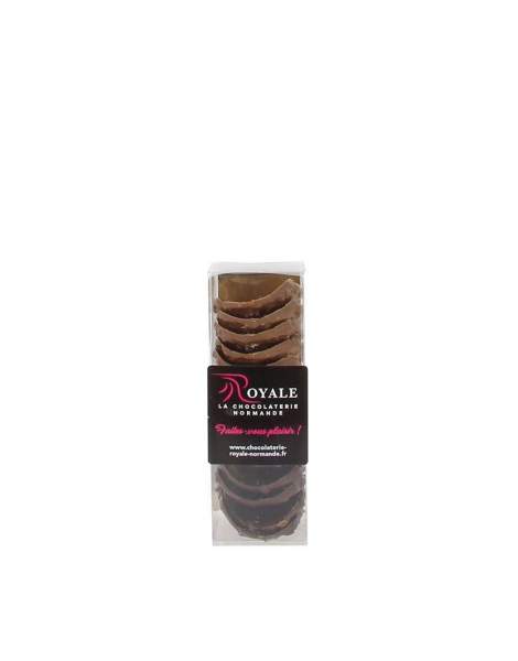 Tuiles 3 chocolats aux éclats de caramels d'Isigny 120gr