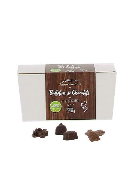 Ballotins de chocolats Gourm'handises 100g
