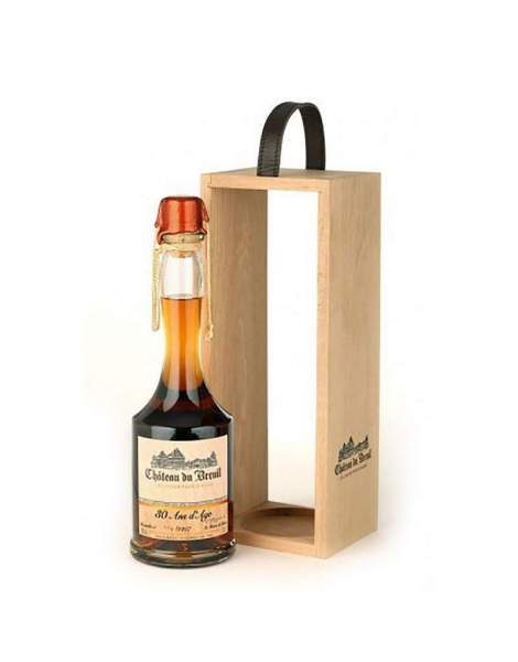 Calvados 30 ans coffret bois Château du Breuil 70 cl 41%
