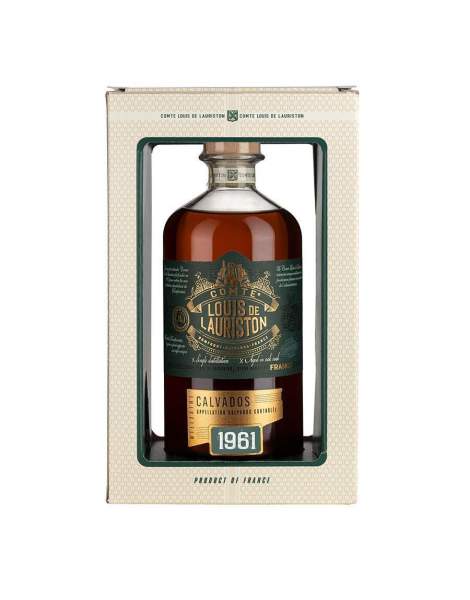Calvados millésimé 1961 Lauriston 70cl 42%