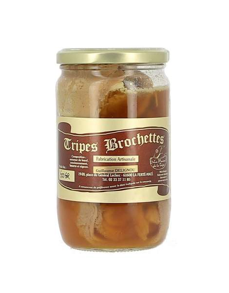 Tripes brochettes 600g Maison de la tripe