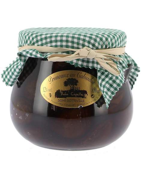 Pruneaux au calvados 85cl 16,5% Théo Capelle