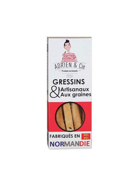 Gressins aux graines Adrien & Cie 120g