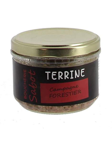 Terrine campagnarde forestière Sabot 180g