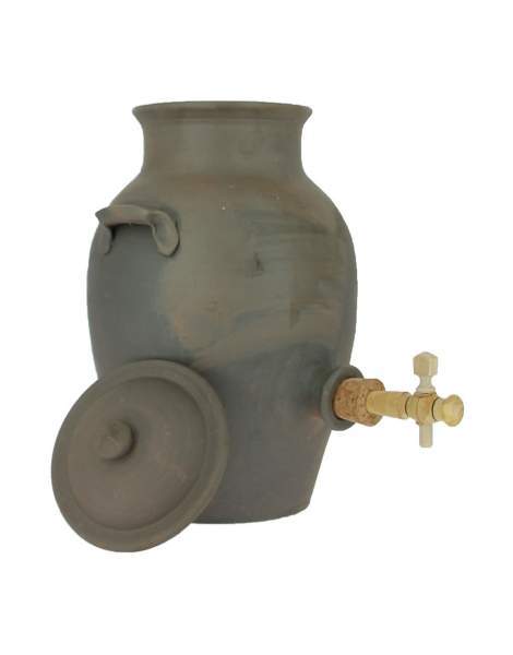 Vinaigrier en grès traditionnel 3 Litres