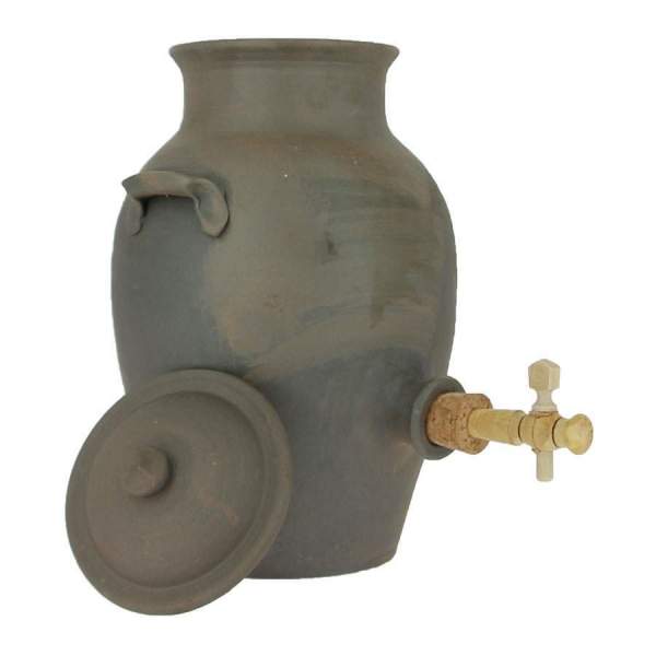 Vinaigrier en grès Poterie artisanale Turgis 2,5 Litres
