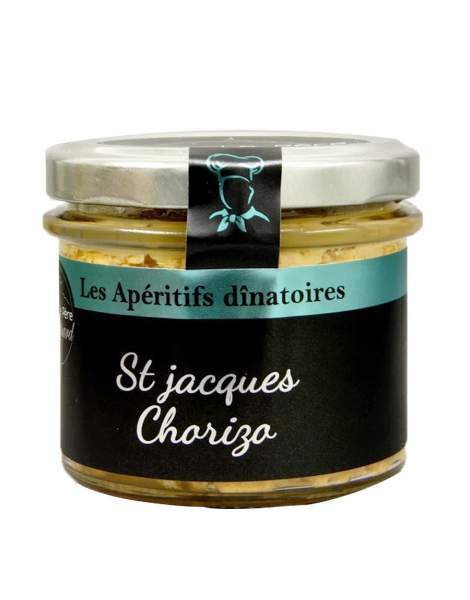 Tartinade St Jacques et chorizo Roupsard 100g