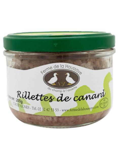 Rillettes de canard La Houssaye 200g