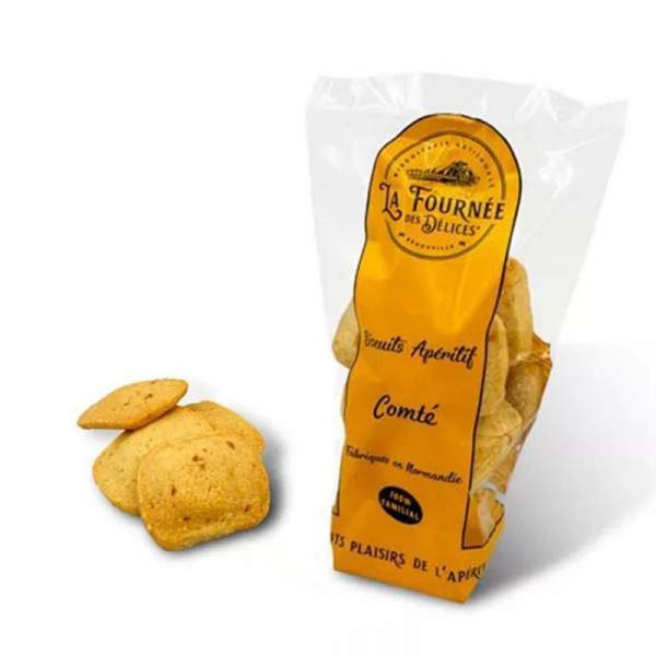 Sablés apéritifs Comté La fournée des délices 100g