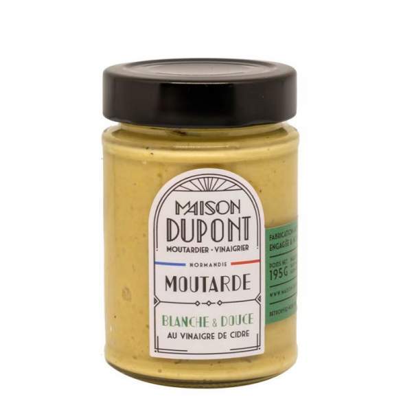 Moutarde blanche et douce 195g