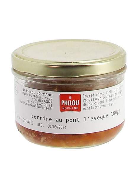 Terrine au pont l'évêque Le philou normand 180g