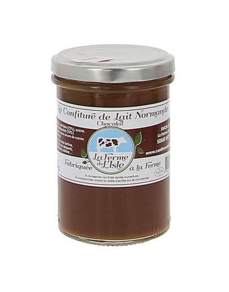 Confiture de lait chocolat Ferme de l'Isle 250g