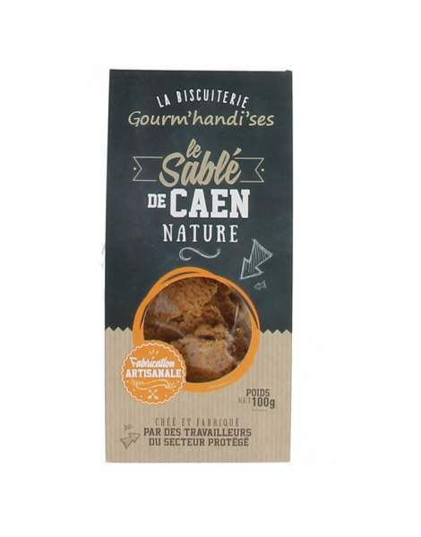 Sablé de Caen nature Gourm'handi'ses 100g