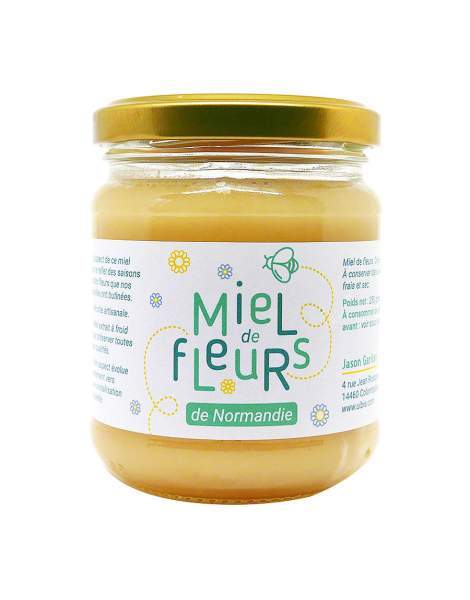 Miel de fleurs de Normandie printemps Uibie 250g