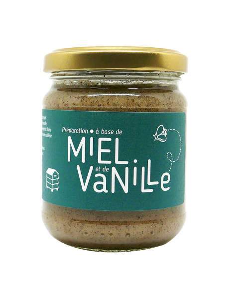 Préparation miel et vanille Uibie 250g