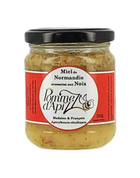 Miel normand noix Pomme d'apizz 250g