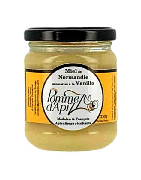 Miel vanille Pomme d'apizz 250g