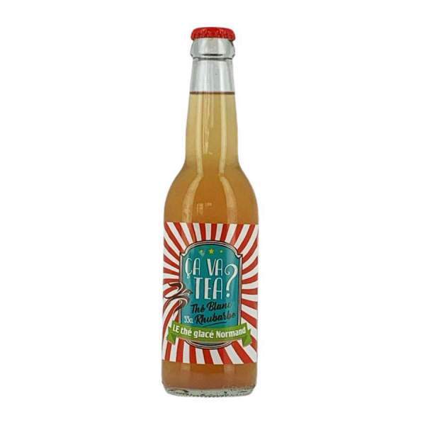 La ferme de la plantaire noire Ça Va Tea blanc Rhubarbe 33cl