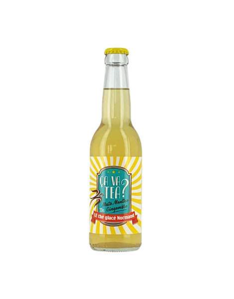 Ça va tea maté menthe gingembre 33cl La ferme de la plantaire noire