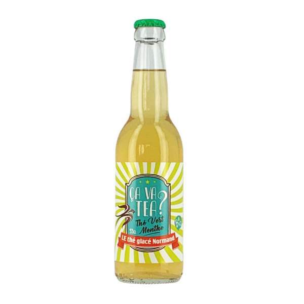 La ferme de la plantaire noire Ça Va Tea blanc Rhubarbe 33cl