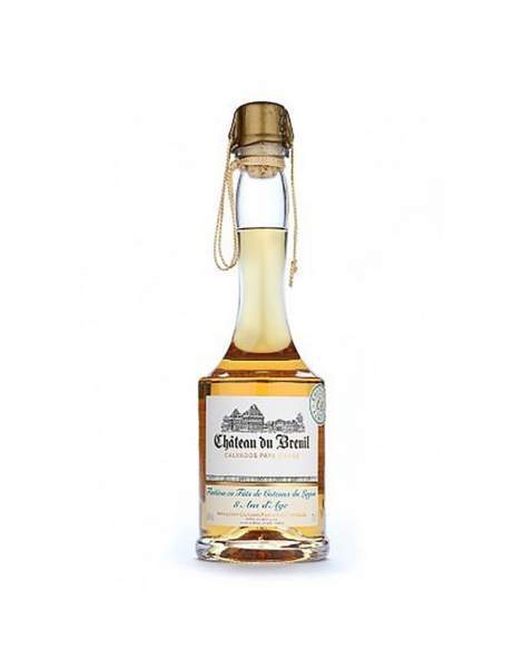 Eau-de-vie de cidre finition fût de Bourbon 10 ans Château du Breuil 70 cl 44%