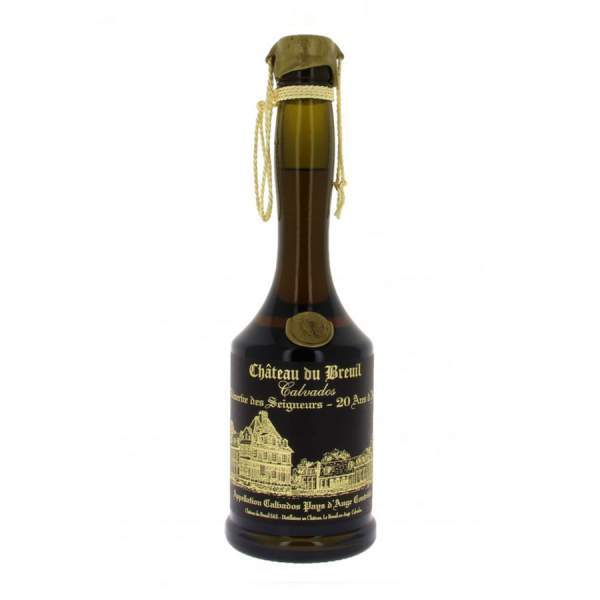 Calvados réserve des seigneurs 20 ans - Breuil 70 cl 41%- AOC Pays d'Auge
