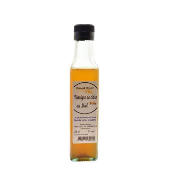 Vinaigre de cidre au miel artisanal Plaisirs du goût