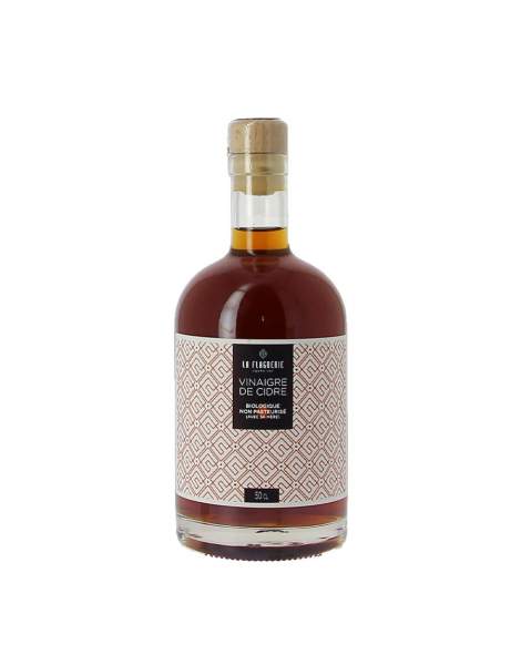 Vinaigre de cidre bio non pasteurisé 50cl 5° Flaguerie