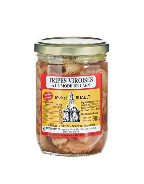 Tripes viroises à la mode de Caen Ruault 600g