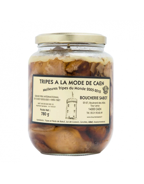 Tripes à la mode de Caen Sabot 780g