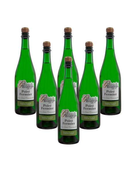 Poiré fermier Guesdon 4.5% vol lot de 6x75 cl