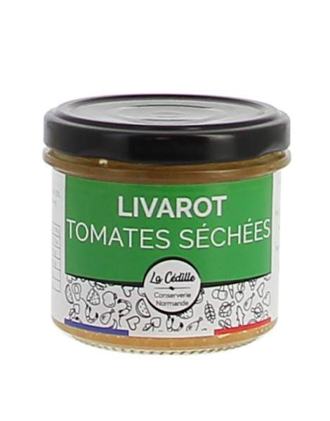 Tartinable Livarot tomates séchées La Cédille 120g