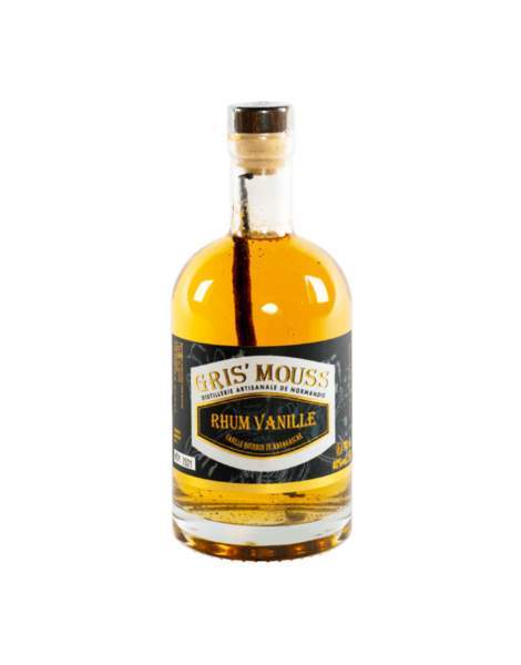Rhum vanille bourbon de Madagascar Gris'Mouss 70cl 40%