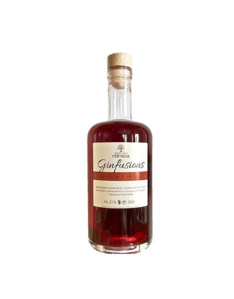 Ginfusion Framboise & Hibiscus C'est nous 50cl 21%