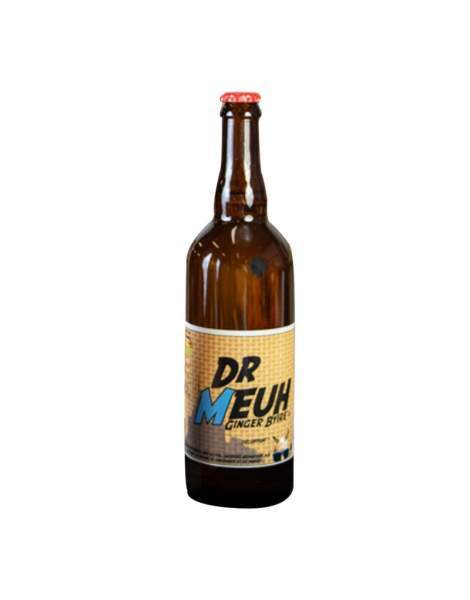 Dr Meuh Ginger beer sans alcool 75cl Solibulles