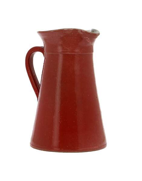 broc à cidre en grès rouge 1L Poterie Turgis