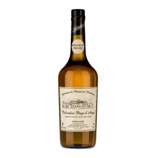 Calvados 15ans Réserve Privée Giard Manoir de Montreuil 70cl 42%