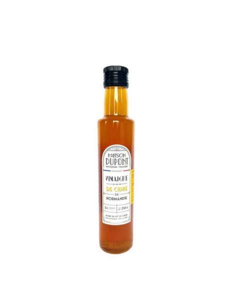 Vinaigre de cidre élevé en fut de chêne maison Dupont 25cl